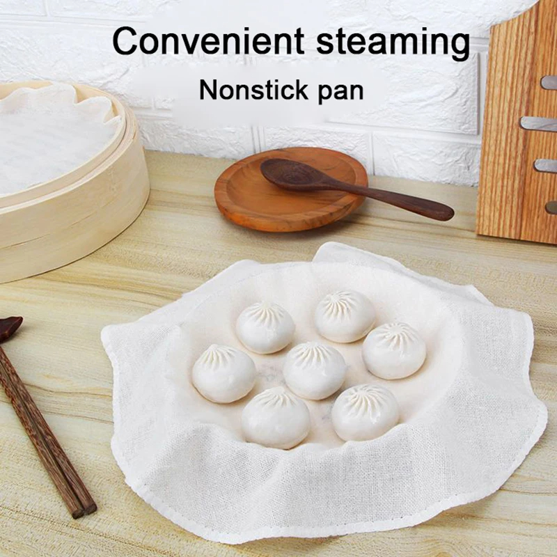 Steamer Bamboo Set - Pano de algodão puro, Pano de