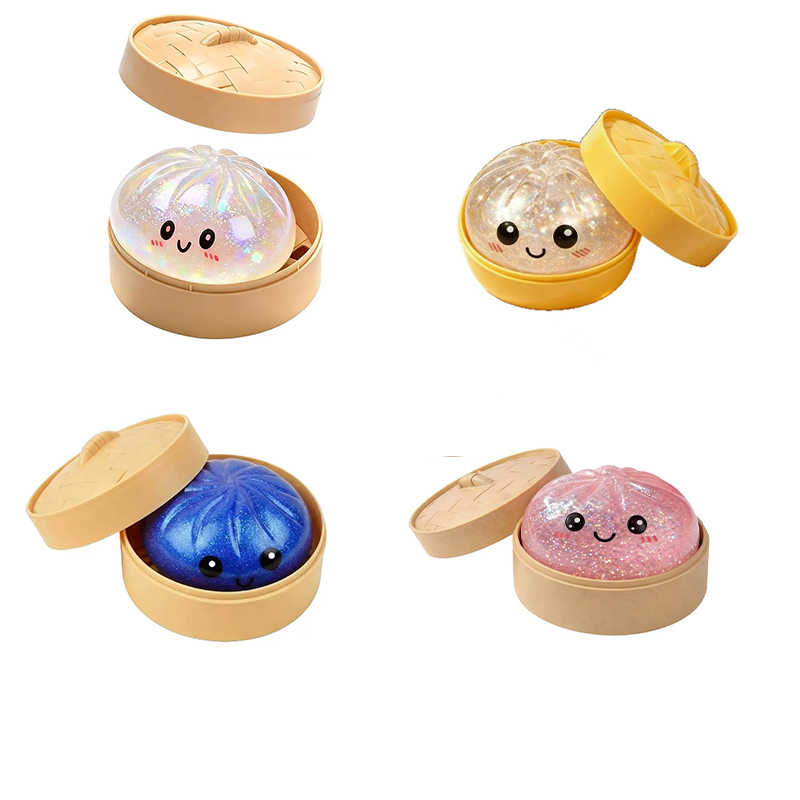 Steamer Bamboo Set - Brinquedo Gigante Realista de Apertar em