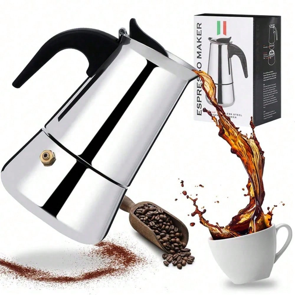 Home Cooking Appliances - 12 xícara de café aço inoxidável