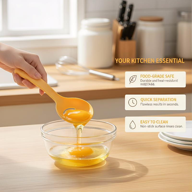 Home Cooking Egg Recipes - Separador de Clara de Ovo, Ferramenta