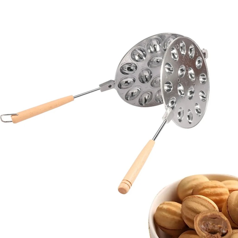 Idli Steamer Mold - Molde de Biscoito de Noz Antiaderente,