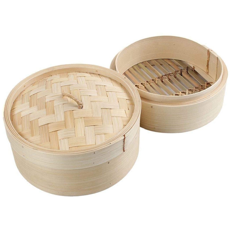 Vaporizador de bambu de 2 cama - Steamer Bamboo Set avaliação e preço