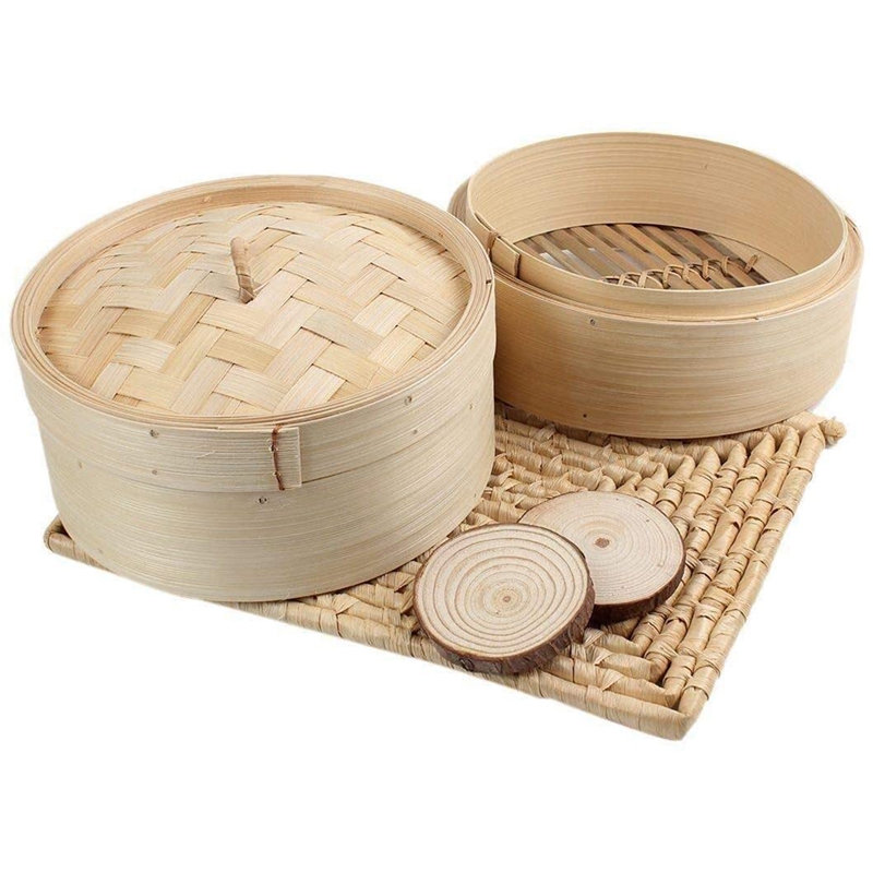 Vaporizador de bambu de 2 cama - Steamer Bamboo Set avaliação e preço
