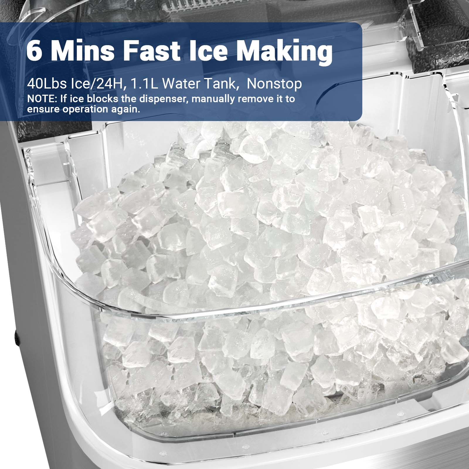 Máquina de Gelo em Pepitas par - Home Cooking Appliances avaliação e preço