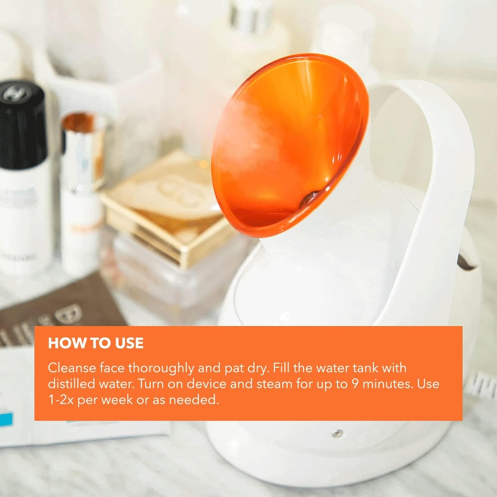 Vaporizador Facial Profissiona - Steamer Bamboo Set avaliação e preço