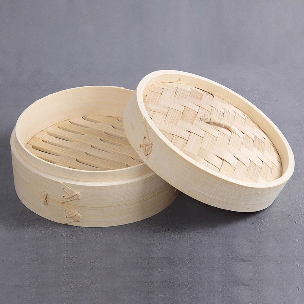 Vaporera Chinesa de Bambu com  - Steamer Bamboo Set avaliação e preço