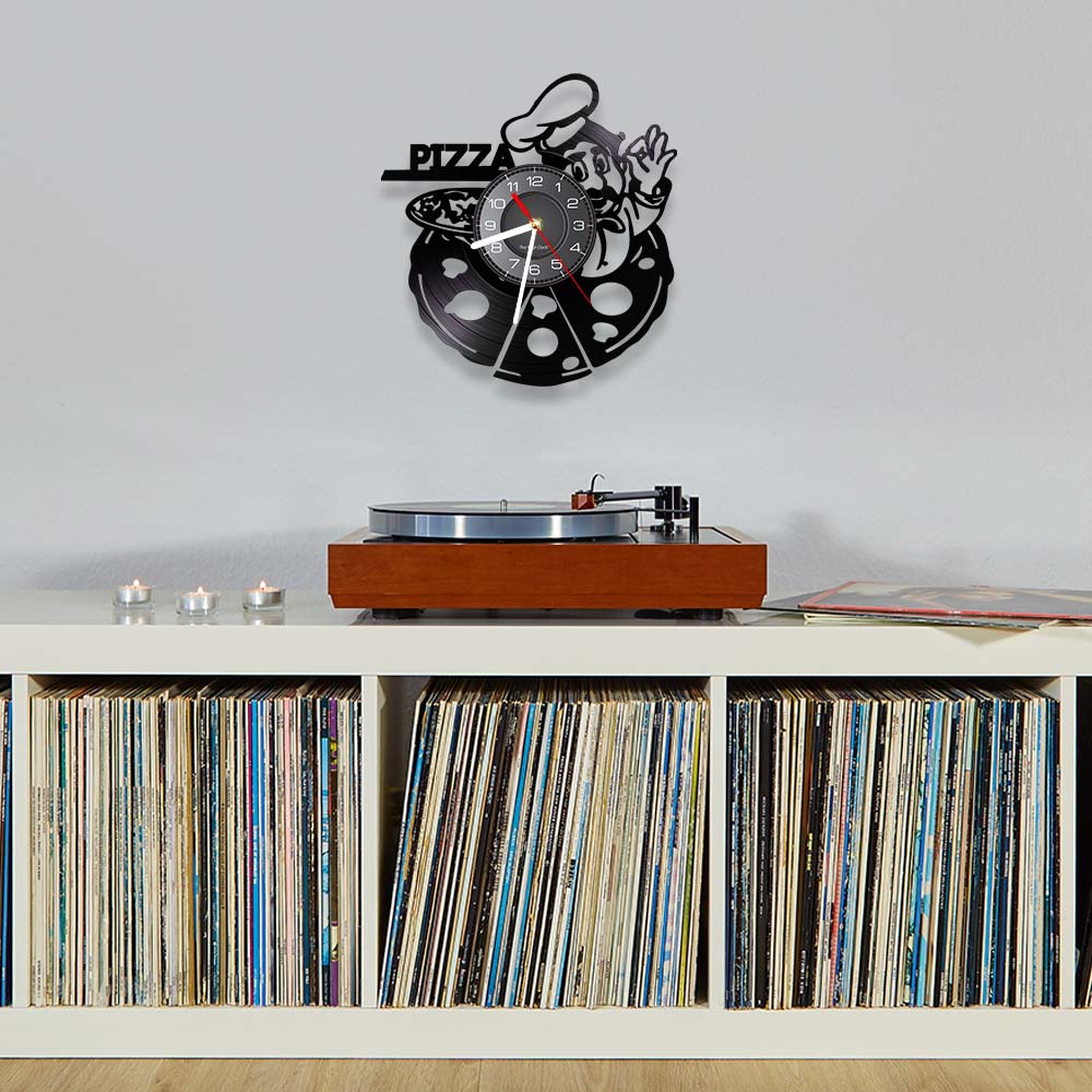 Relógio de parede em vinil est - Home Cooking Business avaliação e preço