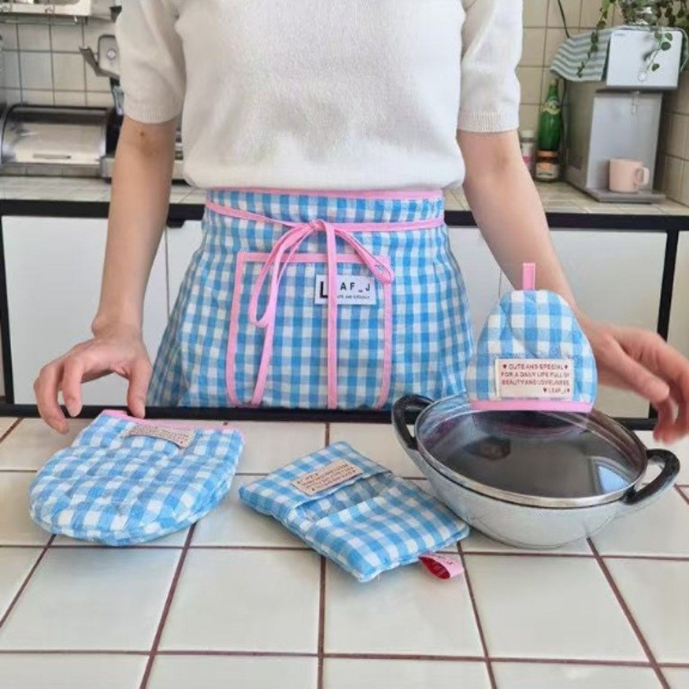 Novo Avental de Algodão de Cin - Home Cooking Work avaliação e preço