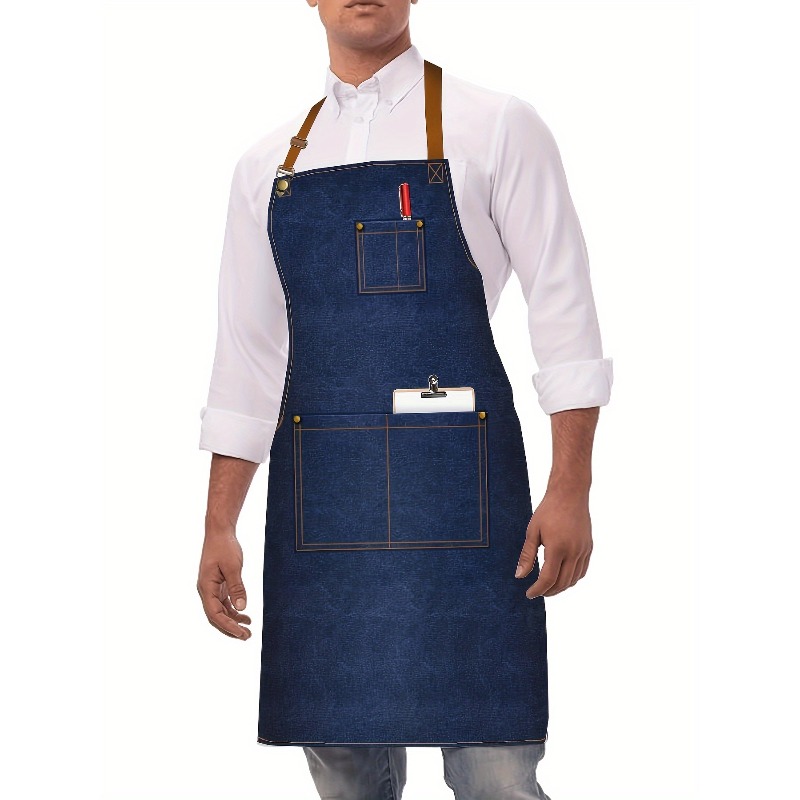 Avental de Trabalho em Jeans p - Home Cooking Work avaliação e preço