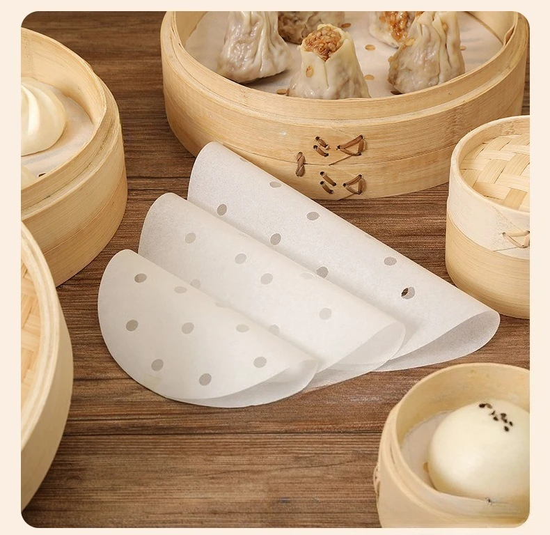 100 pces produto comestível de - Steamer Bamboo Set avaliação e preço
